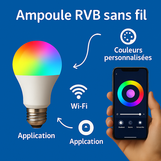 AMPOULE+ - Ampoule connectée LED
