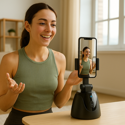 SELFIE+ - Support téléphone, Appel visio et vidéos 360°