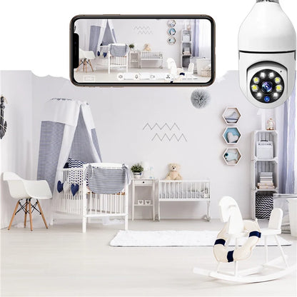 Ampoule Caméra WiFi 360° Monitor+